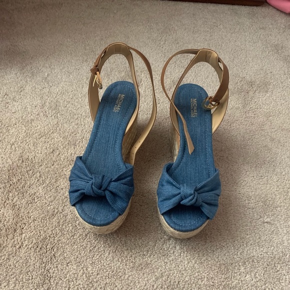 Michael Kors Shoes - **New** never worn Michael Kors mid-wedge sandal.